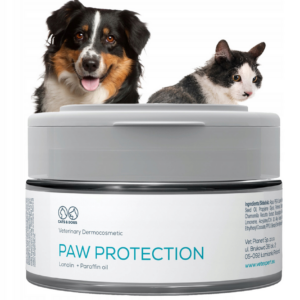 maść ochronna do łap psów kotów na mróz i upał vet expert paw protection 75ml