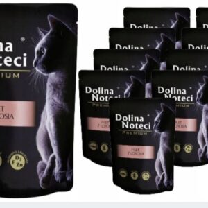 dolina noteci karma mokra łosoś filet 10x 85g