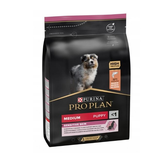 pro plan karma sucha łosoś medium puppy 3 kg pro plan karma sucha łosoś medium puppy 3 kg