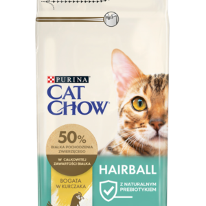 karma sucha purina kurczak odkłaczająca z prebiotykiem 1,5 kg