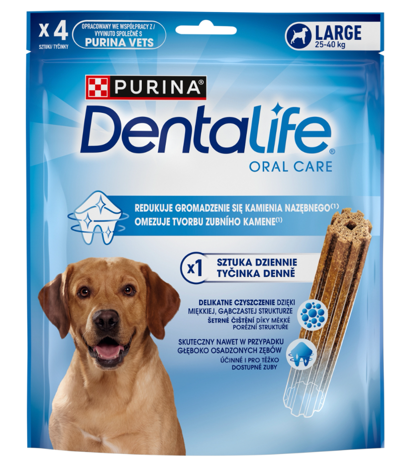 przysmak dentystyczny purina dentalife large 142 g przysmak dentystyczny purina dentalife large 142 g