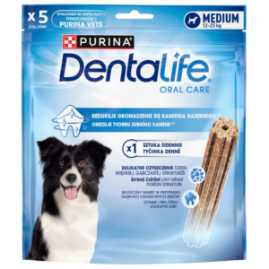 purina dentalife medium przysmak 115g 5szt.