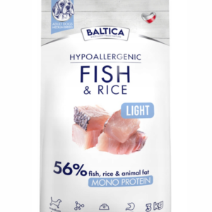 sucha karma baltica hipoalergiczna ryba dla psów dorosłych 3 kg m light