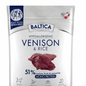 baltica karma sucha dla psa venison rice m Średnie rasy dziczyzna 1kg